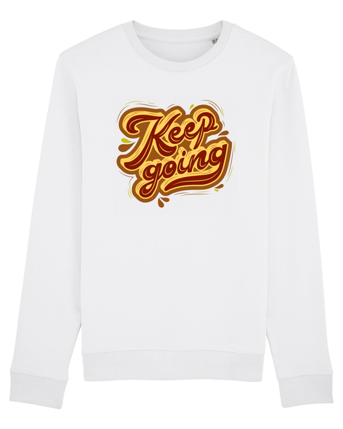 Bluză mânecă lungă Unisex Rise White