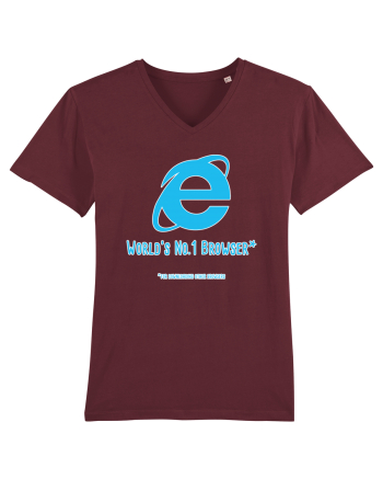 Internet Explorer - World No 1 Browser Burgundy