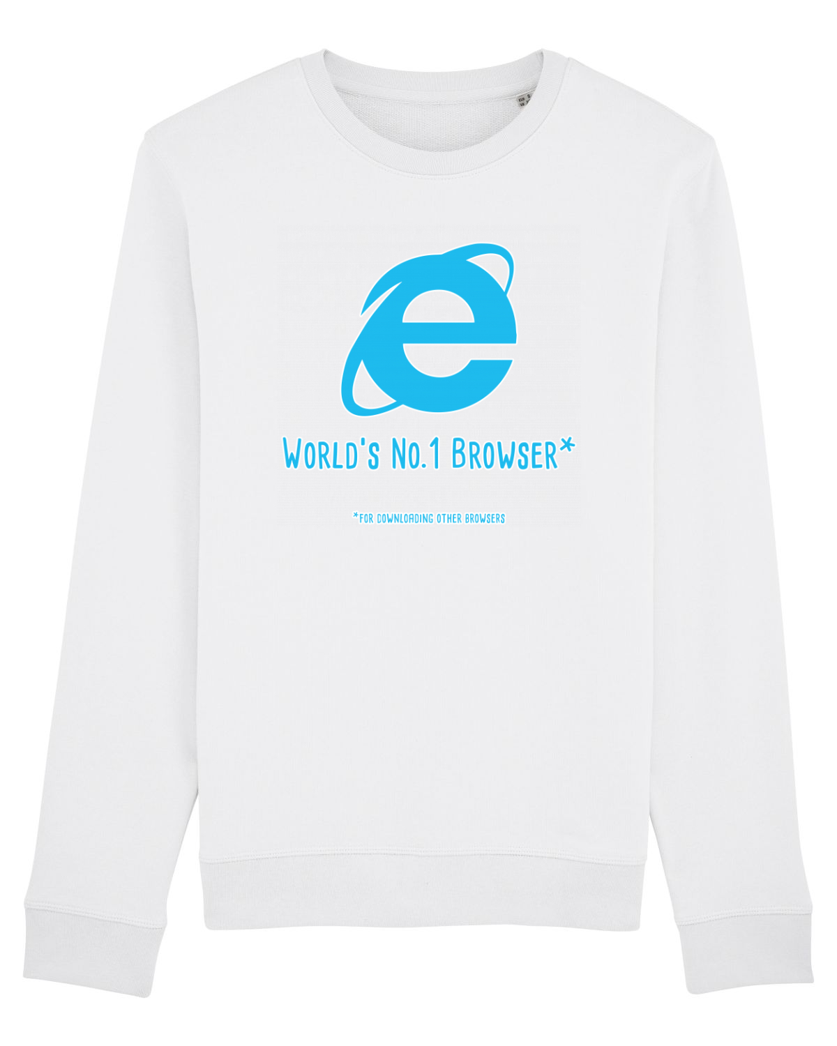Bluză mânecă lungă Unisex Rise White