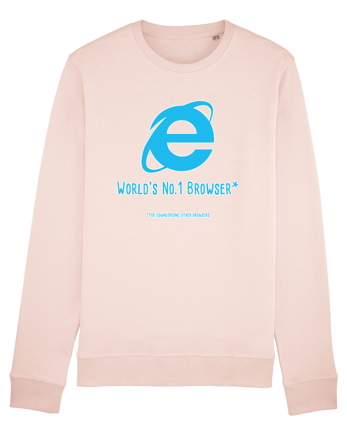 Bluză mânecă lungă Unisex Rise Candy Pink