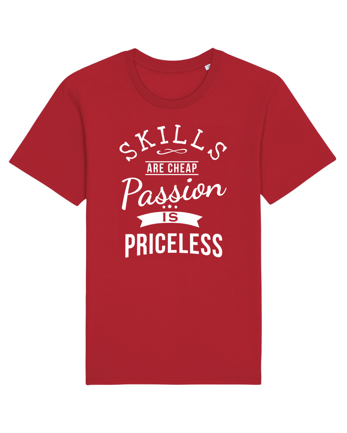 Tricou mânecă scurtă Unisex Rocker Red