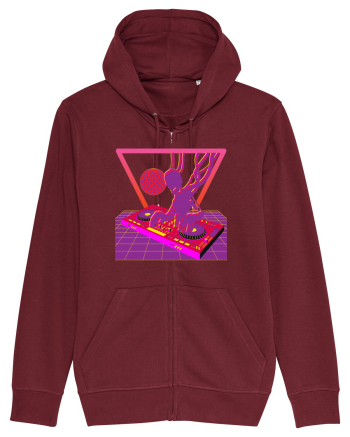 80'S Cyberpunk Dj Burgundy