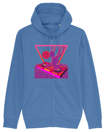 80'S Cyberpunk Dj Bright Blue
