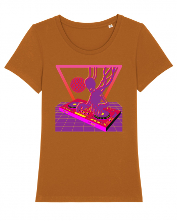 80'S Cyberpunk Dj Roasted Orange