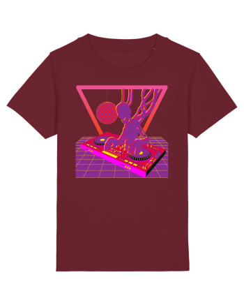 80'S Cyberpunk Dj Burgundy