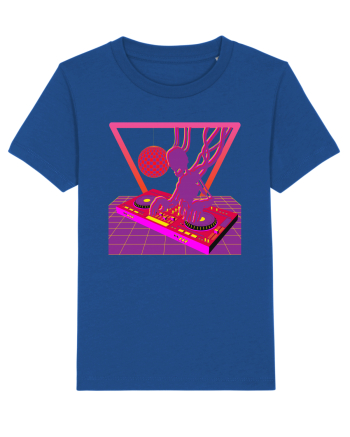 80'S Cyberpunk Dj Majorelle Blue