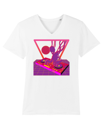 80'S Cyberpunk Dj White