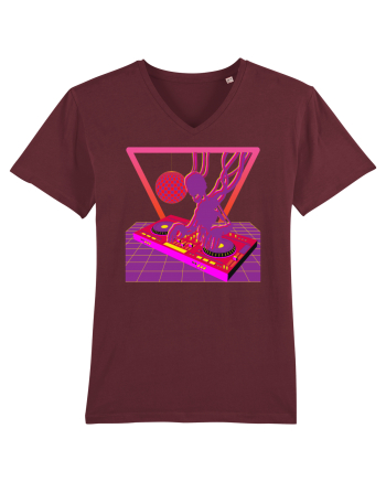 80'S Cyberpunk Dj Burgundy