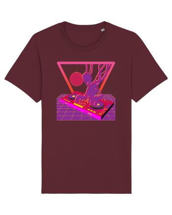80'S Cyberpunk Dj Burgundy