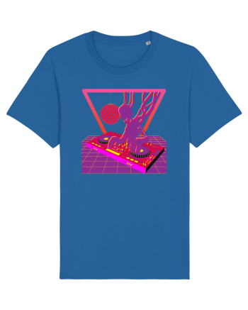 80'S Cyberpunk Dj Royal Blue