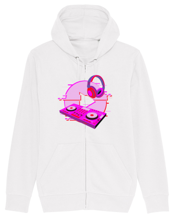 80'S Cyberpunk Dj White
