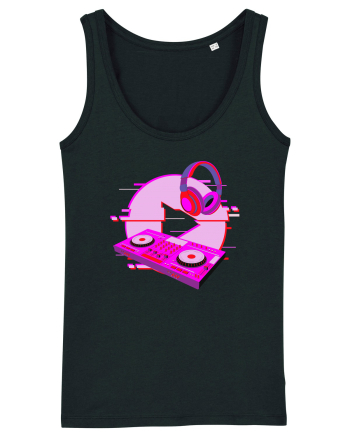 80'S Cyberpunk Dj Black