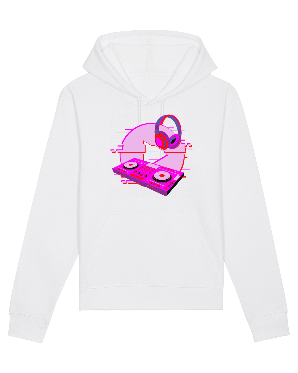 Hanorac Unisex Drummer White
