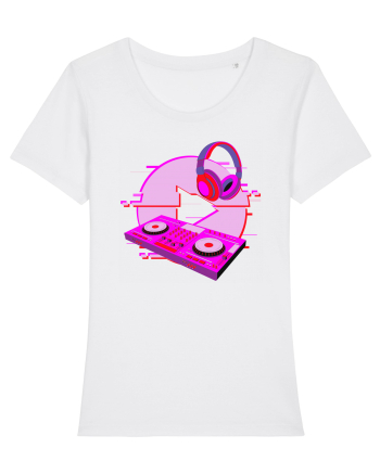 80'S Cyberpunk Dj White