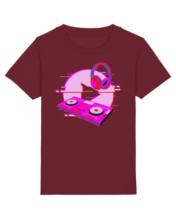 80'S Cyberpunk Dj Burgundy