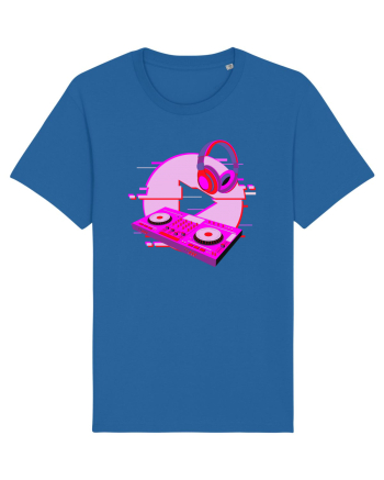 80'S Cyberpunk Dj Royal Blue