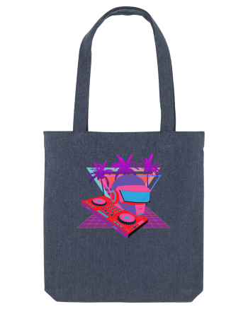 80'S Cyberpunk Dj Midnight Blue