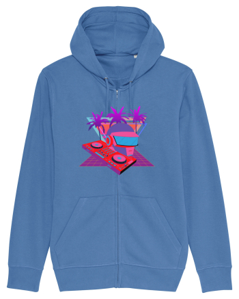 80'S Cyberpunk Dj Bright Blue