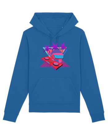 80'S Cyberpunk Dj Royal Blue