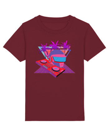 80'S Cyberpunk Dj Burgundy