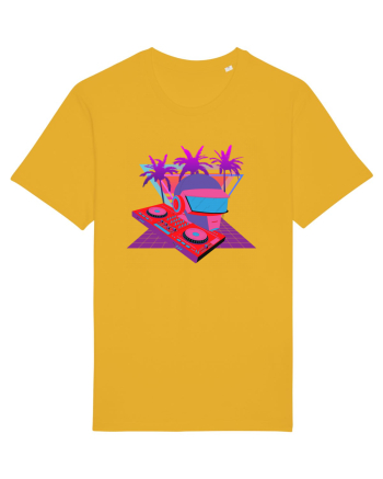 80'S Cyberpunk Dj Spectra Yellow