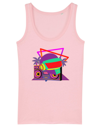 80'S Cyberpunk Dj Cotton Pink