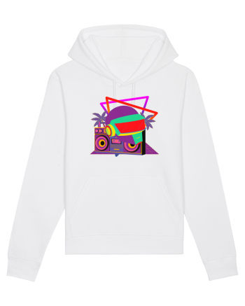 80'S Cyberpunk Dj White