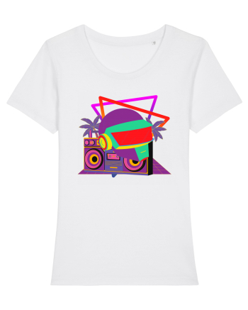 80'S Cyberpunk Dj White