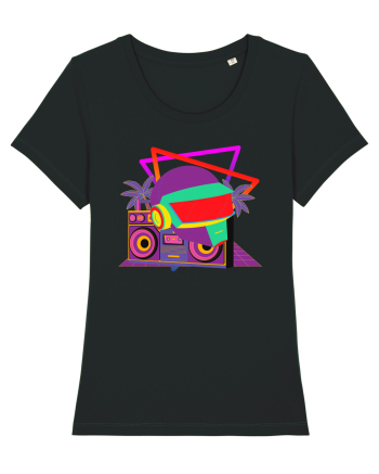 80'S Cyberpunk Dj Black