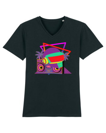 80'S Cyberpunk Dj Black