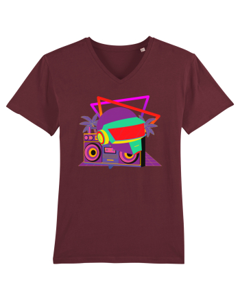 80'S Cyberpunk Dj Burgundy