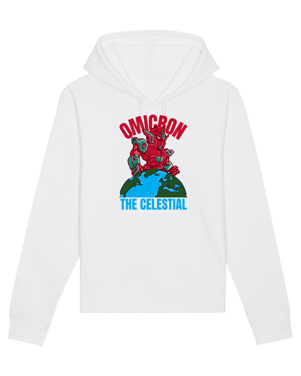 Hanorac Unisex Drummer White