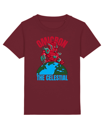 Omicron Covid Variant Burgundy
