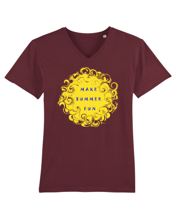 Make summer fun Burgundy