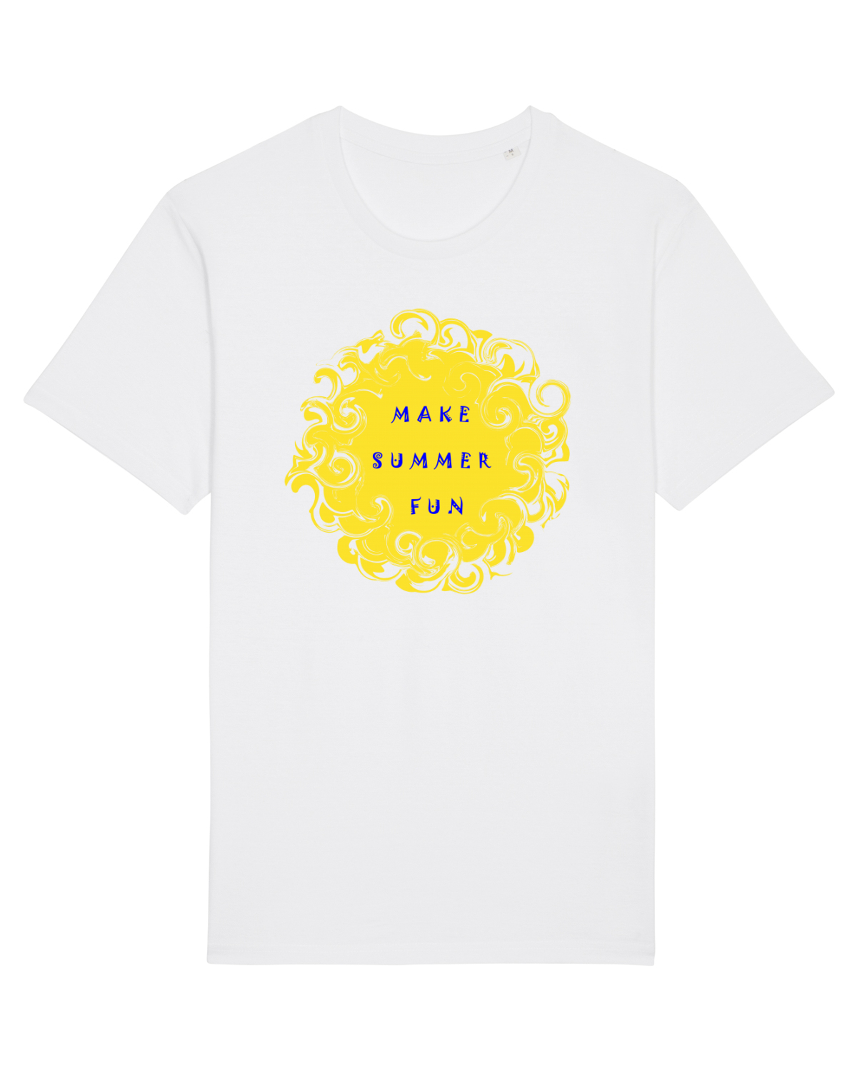 Tricou mânecă scurtă Unisex Rocker White