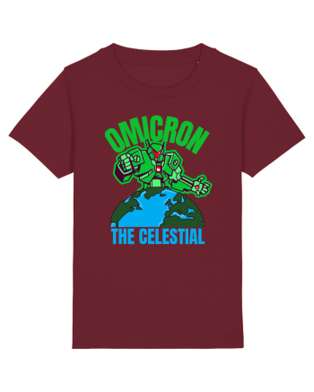 Omicron Covid Variant Burgundy