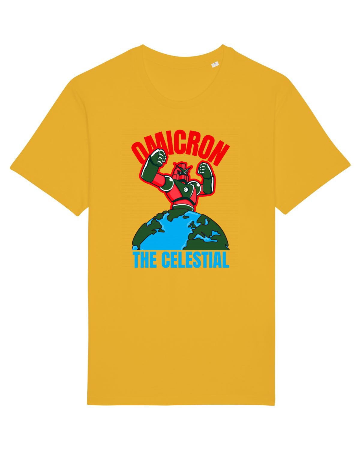 Tricou mânecă scurtă Unisex Rocker Spectra Yellow