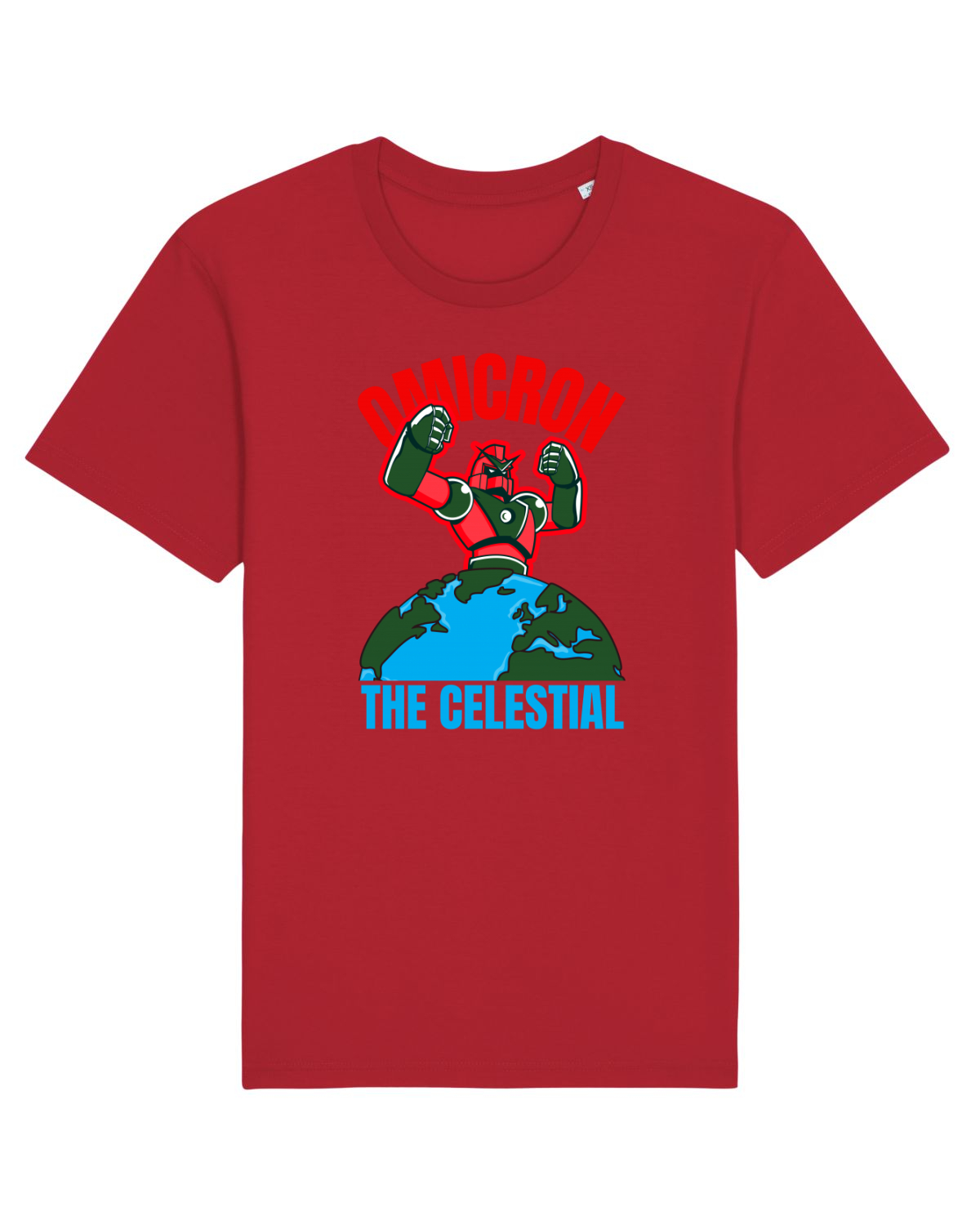 Tricou mânecă scurtă Unisex Rocker Red
