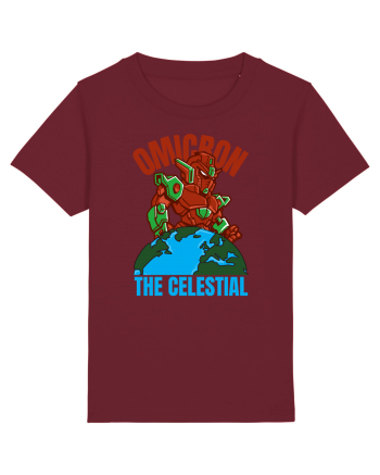 Omicron Covid Variant Burgundy