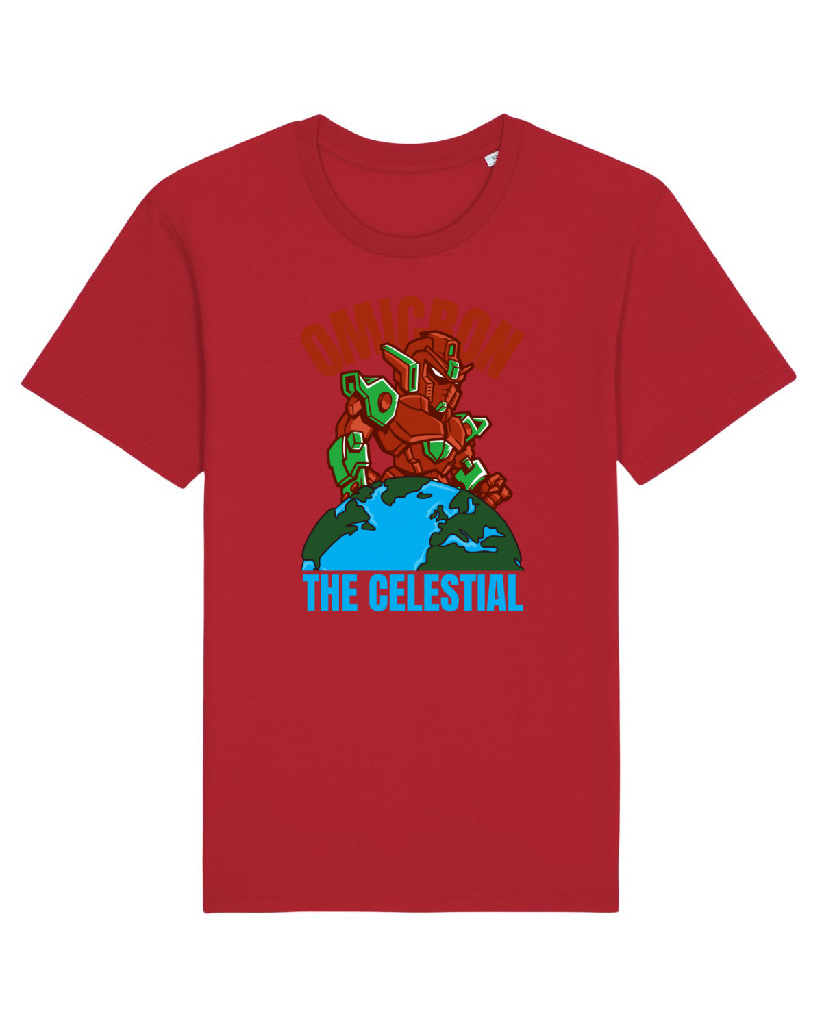 Tricou mânecă scurtă Unisex Rocker Red