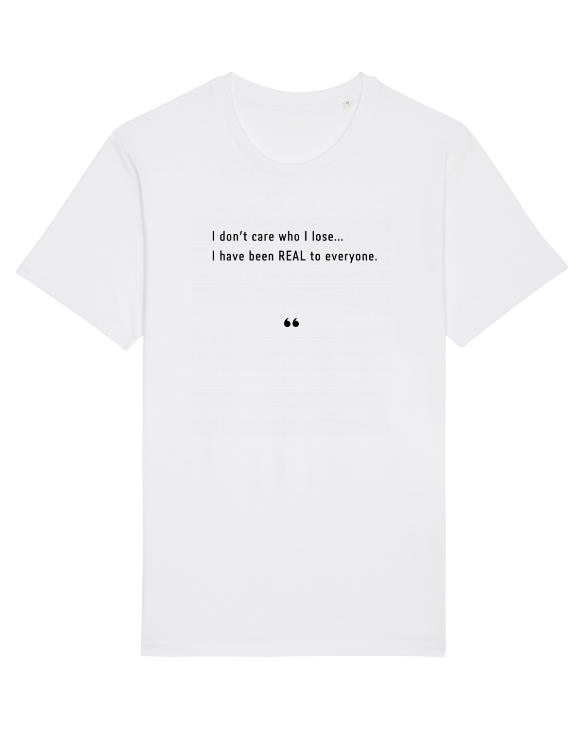Tricou mânecă scurtă Unisex Rocker White