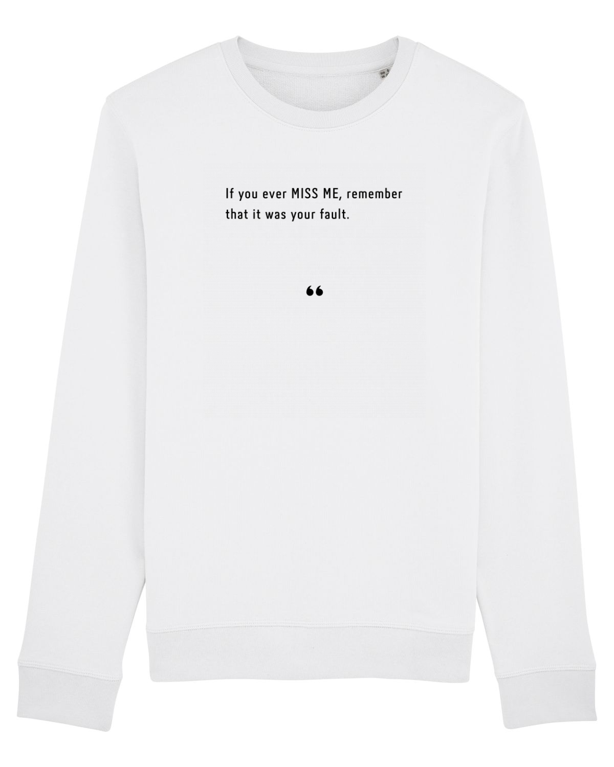 Bluză mânecă lungă Unisex Rise White