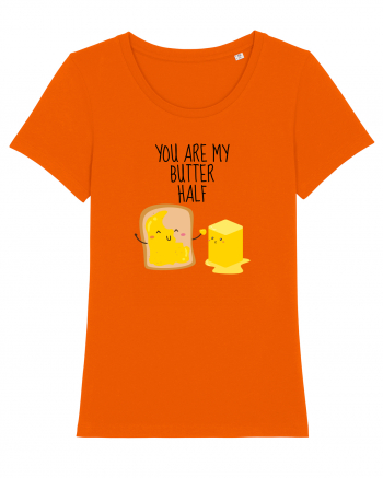 You Are My Butter Half Bright Orange