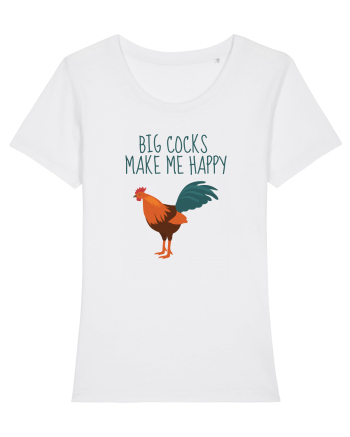 Big Cocks Make Me Happy White