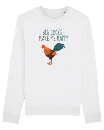 Big Cocks Make Me Happy White