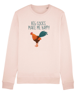 Big Cocks Make Me Happy Bluză mânecă lungă Unisex Rise