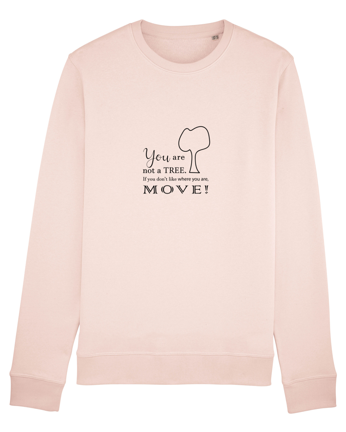Bluză mânecă lungă Unisex Rise Candy Pink