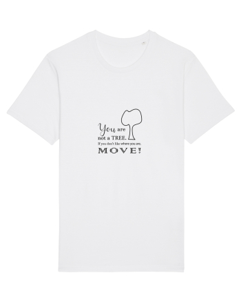 Move on, be happy! White