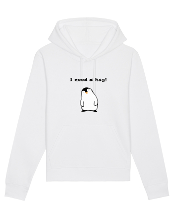 I need a hug White
