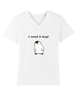 I need a hug Tricou mânecă scurtă guler V Bărbat Presenter